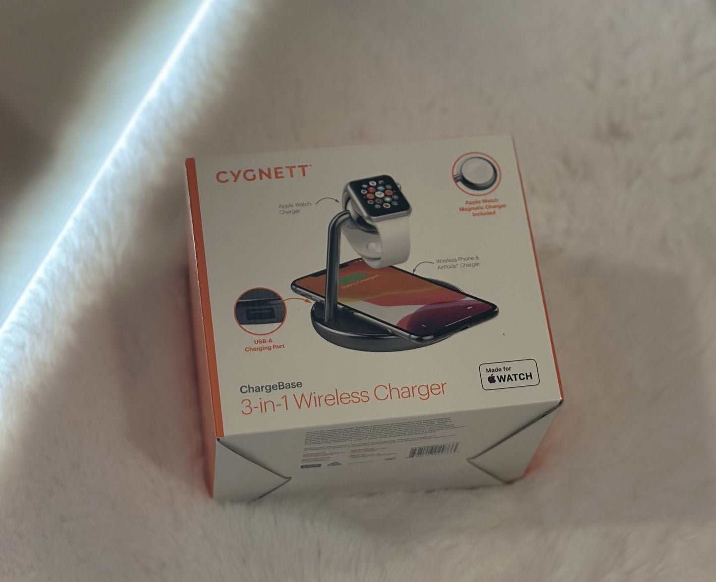 CYGNETT 3 in 1 Wireless Charger